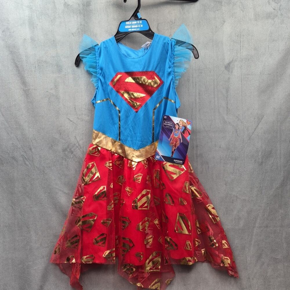 Marvel Spider Girl Dress Up Cosplay Halloween Costume Large 12-14 New - Picture 1 of 8